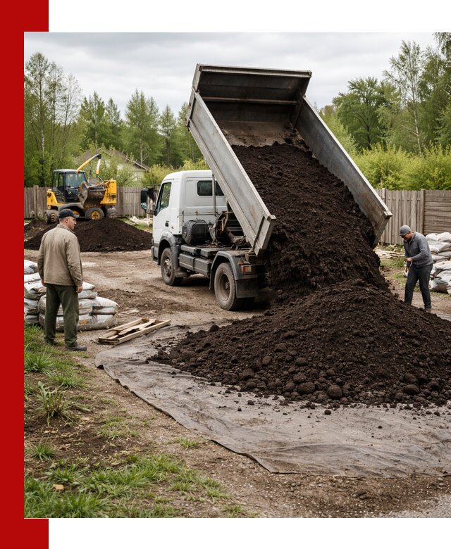 Доставка качественного почвогрунта в Верхнем Уфалее оптом и в розницу