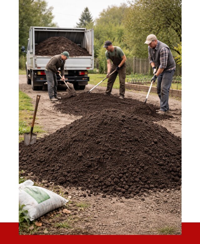 Купить землю для огорода в Верхнем Уфалее от 3275 р./куб | ПРОНЕРУДВрф