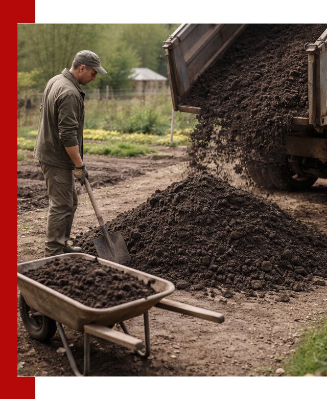 Доставка качественной земли для огорода в Верхнем Уфалее