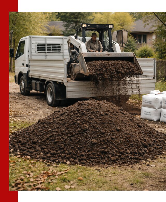 Доставка садовой земли в больших объёмах в Верхнем Уфалее