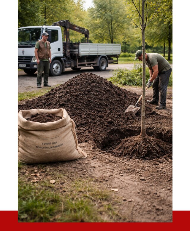 Грунт для посадки деревьев в Верхнем Уфалее от 1228 р. | ПРОНЕРУДВрф