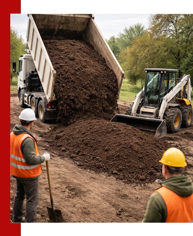 Плодородная смесь для улучшения почвы и восстановления в Верхнем Уфалее