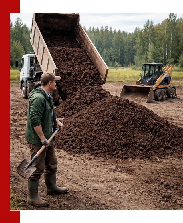 Купить верховой торф с доставкой в Верхнем Уфалее для садоводства и растений