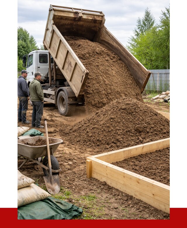 Торфо песчаная смесь в Верхнем Уфалее с доставкой от 1893 р. | ПРОНЕРУДВрф