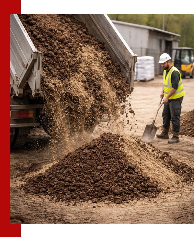 Доставка торфо-песчаной смеси в Верхнем Уфалее для строительства и озеленения
