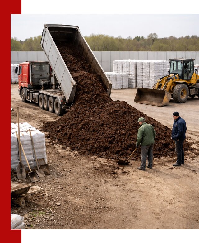 Доставка торфяных смесей оптом и в розницу в Верхнем Уфалее