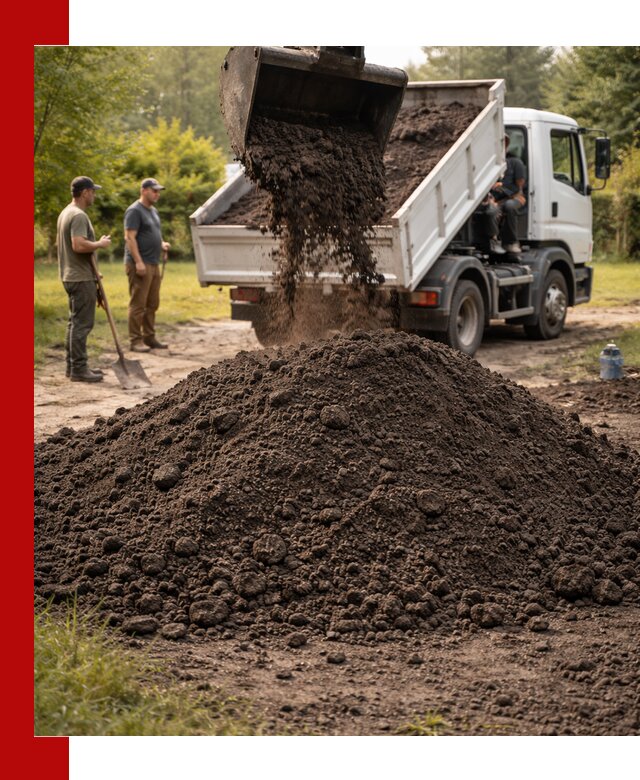 Доставка и продажа чернозема в Верхнем Уфалее оптом и в розницу