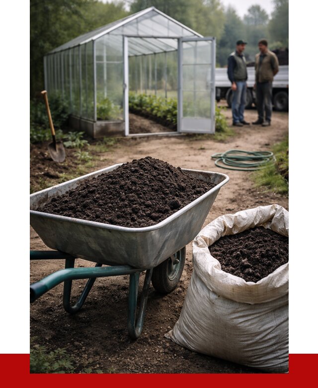 Чернозем для теплицы в Верхнем Уфалее с доставкой от 1535 р. | ПРОНЕРУДВрф
