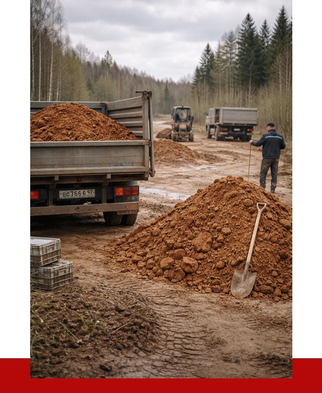 Глина и суглинки в Верхнем Уфалее от 4605 р. за куб | ПРОНЕРУДВрф