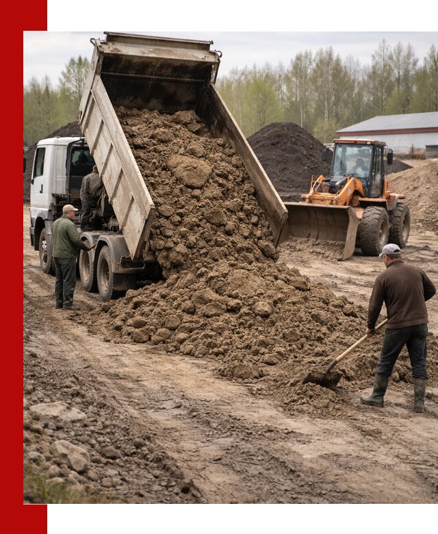 Доставка глин и суглинков в Верхнем Уфалее оптом и вкрай