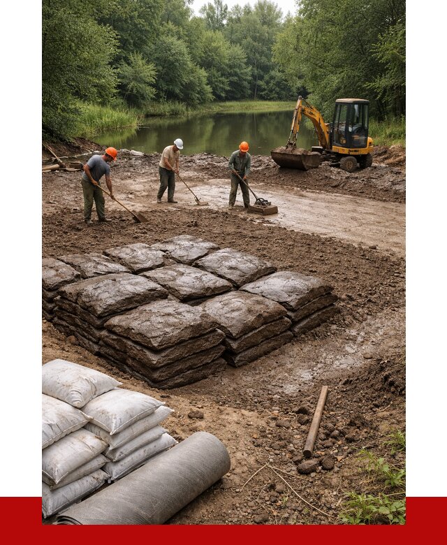 Купить глину для пруда в Верхнем Уфалее от 4605 р. с доставкой | ПРОНЕРУДВрф