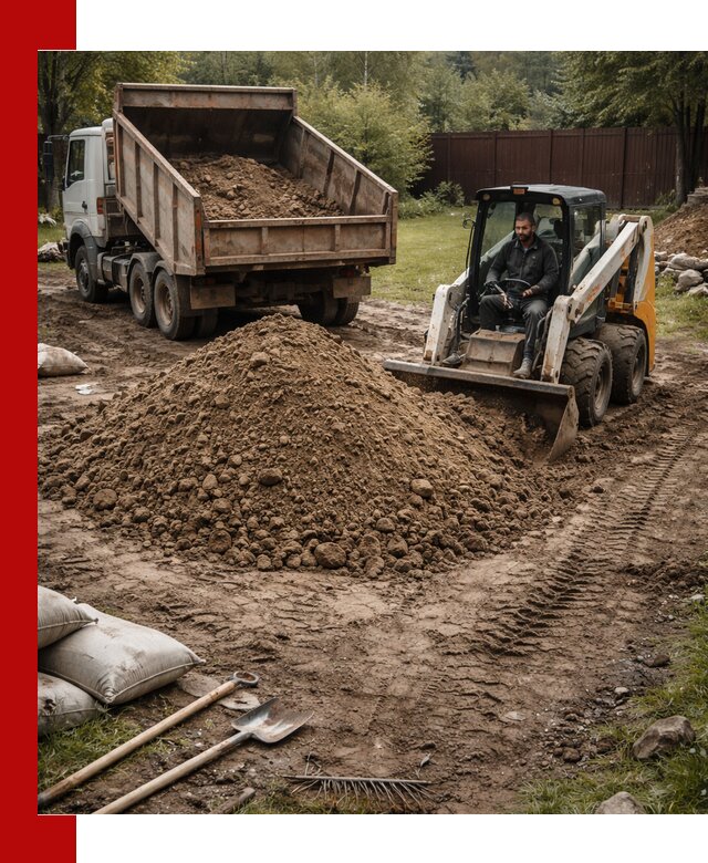 Суглинок для планировки участков в Верхнем Уфалее с доставкой и выгрузкой