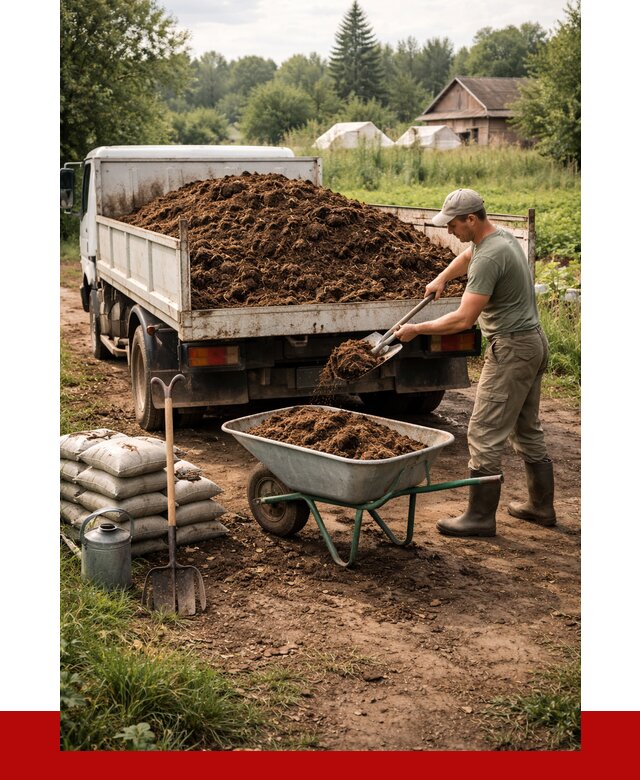 Купить коровий навоз с доставкой в Верхнем Уфалее от 1842 р. | ПРОНЕРУДВрф