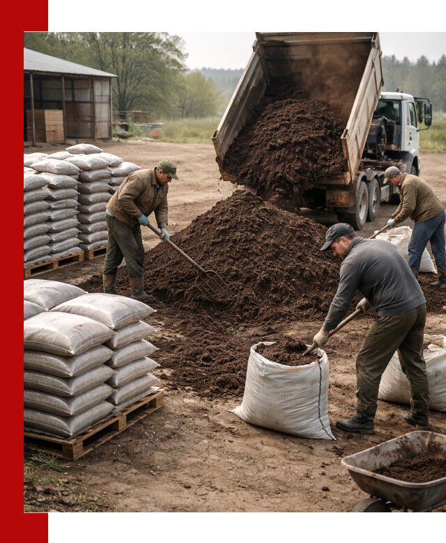 Доставка компоста оптом и в розницу в Верхнем Уфалее