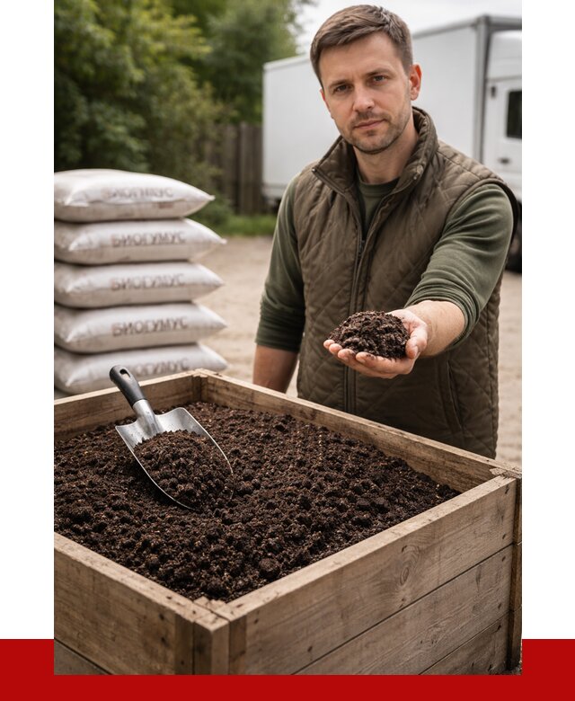 Купить биогумус в Верхнем Уфалее с доставкой от 8699 р. за куб | ПРОНЕРУДВрф