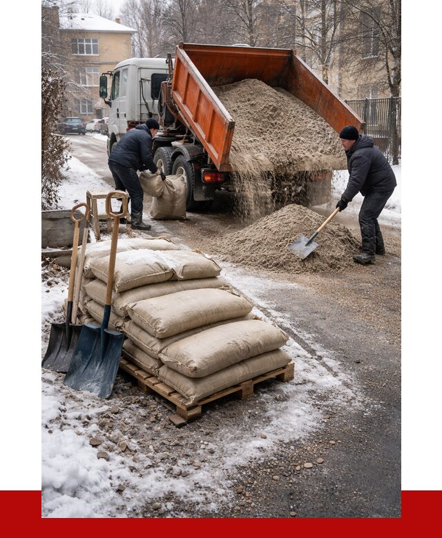 Противогололедные материалы оптом в Верхнем Уфалее от 4298 р. | ПРОНЕРУДВрф