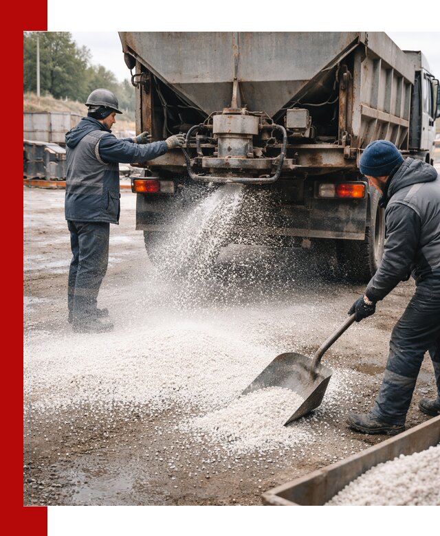 Доставка и продажа хлористого кальция в Верхнем Уфалее