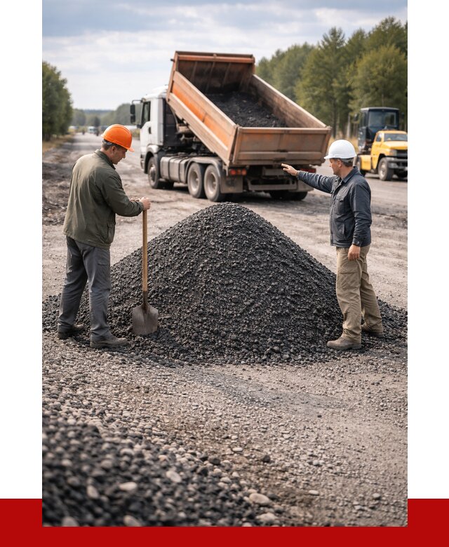 Купить асфальтовую крошку для дорог в Верхнем Уфалее от 4298 р. | ПРОНЕРУДВрф