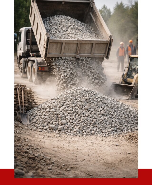 Купить дробленый бетон в Верхнем Уфалее от 1740 р./куб | ПРОНЕРУДВрф