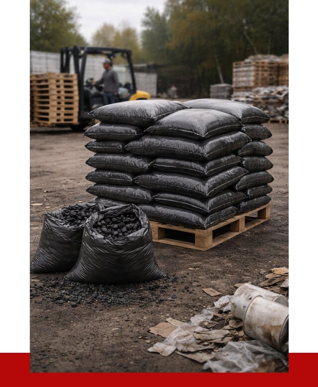 Купить уголь в мешках с доставкой в Верхнем Уфалее от 7676 р. | ПРОНЕРУДВрф