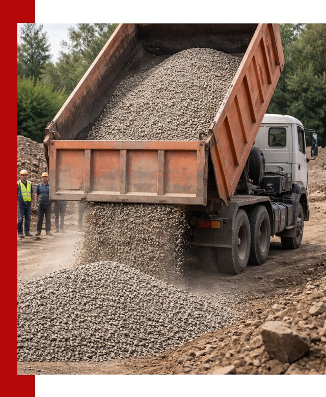 Доставка сыпучих материалов самосвалом в Верхнем Уфалее быстро и надежно