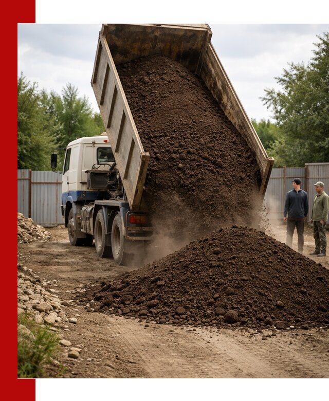 Доставка самосвалом 10 кубов в Верхнем Уфалее быстро и надёжно