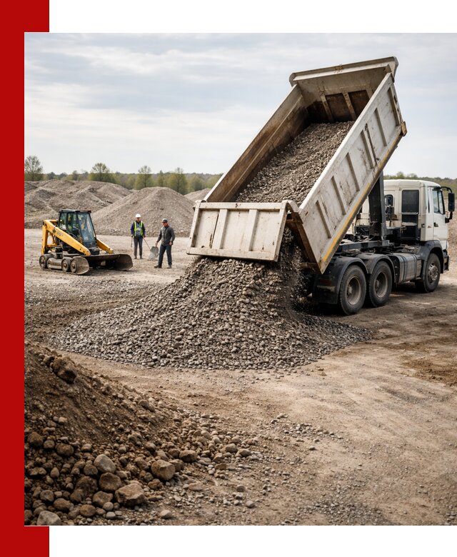 Доставка самосвалом 25 м³ в Верхнем Уфалее быстро и надежно