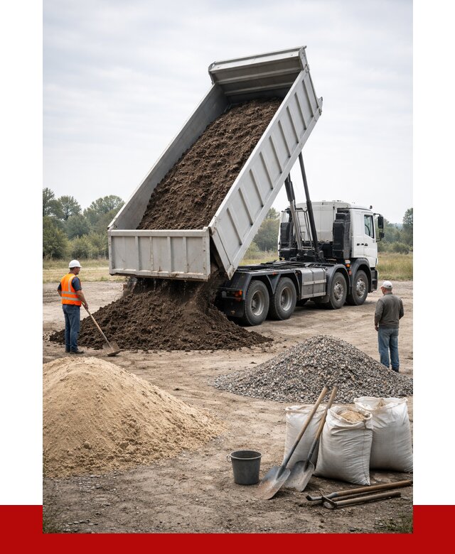 Доставка самосвалом 30 кубов в Верхнем Уфалее от 8699 р. | ПРОНЕРУДВрф