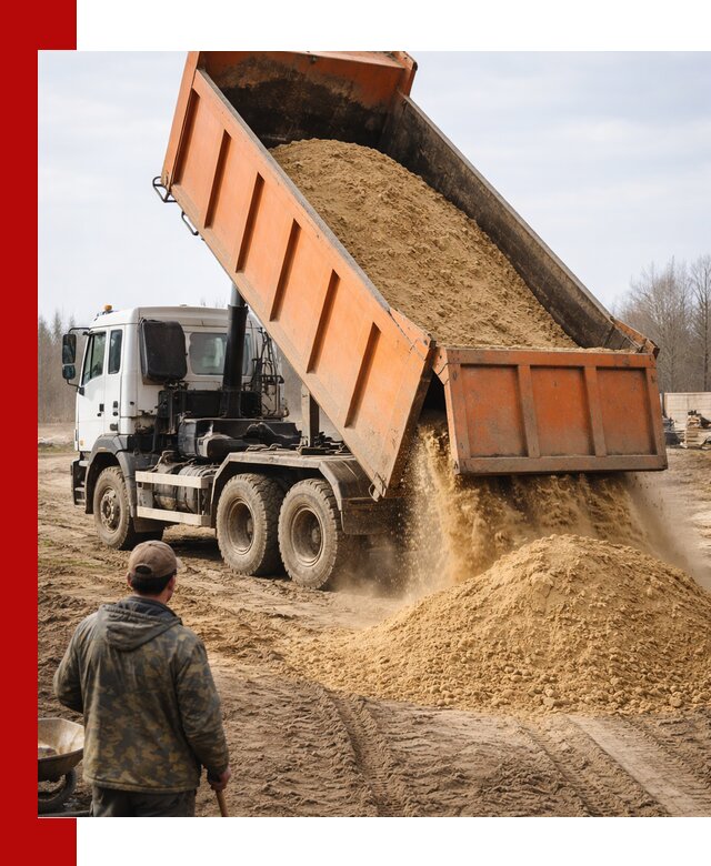 Аренда самосвала 20 тонн для перевозки грузов в Верхнем Уфалее