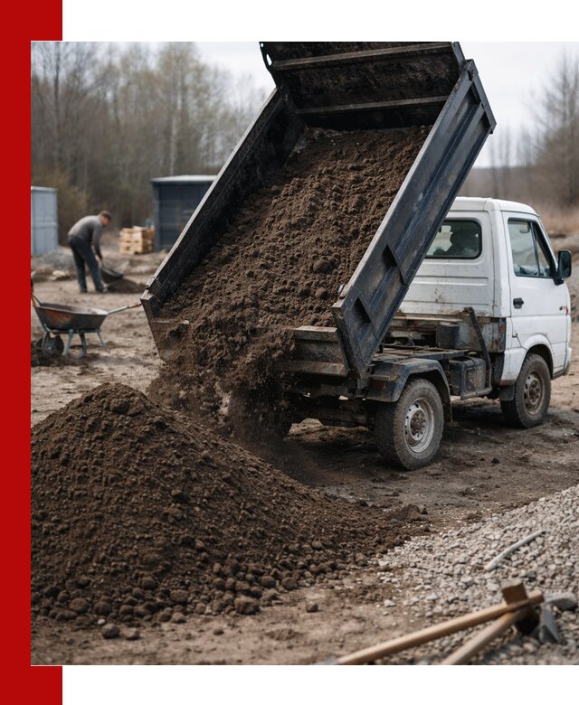 Аренда минисамосвала в Верхнем Уфалее для доставки сыпучих материалов