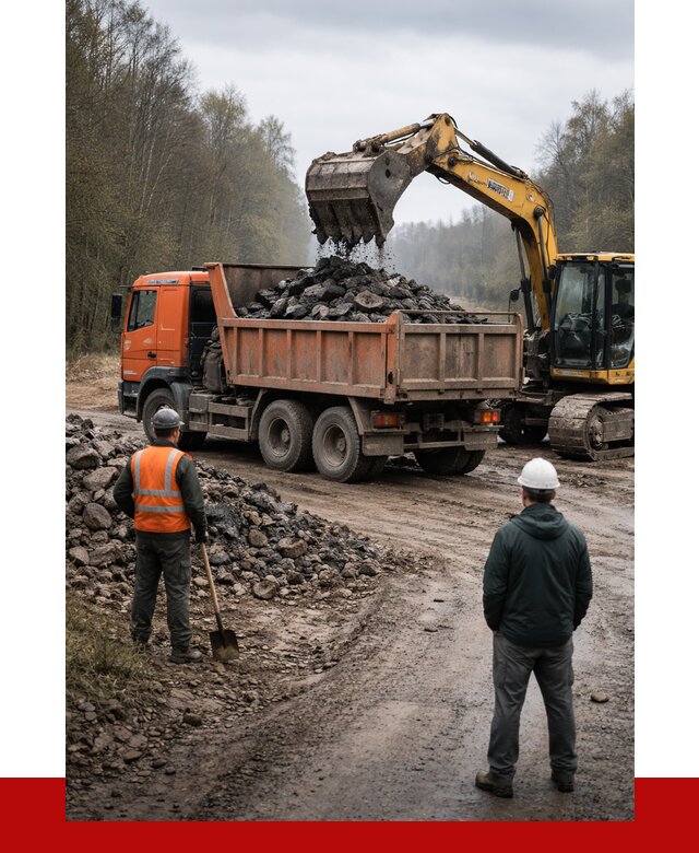 Вывоз асфальта в Верхнем Уфалее от 4605 р. самосвалом ПРОНЕРУДВрф