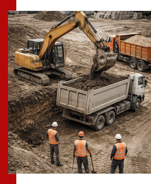 Разработка грунта для строительства и благоустройства в Верхнем Уфалее