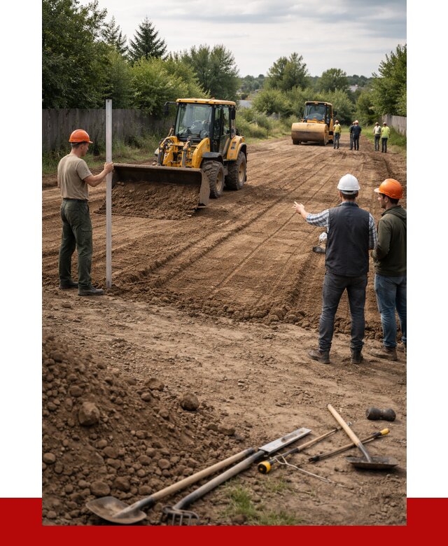 Планировка участка грунтом в Верхнем Уфалее от 4605 р ПРОНЕРУДВрф