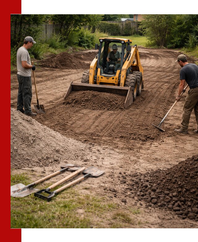 Планировка участка грунтом с вывозом и доставкой в Верхнем Уфалее