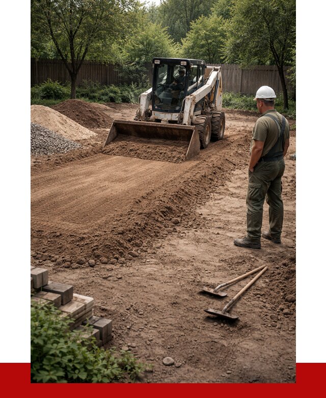 Выравнивание участка под ключ в Верхнем Уфалее от 3582 р. | ПРОНЕРУДВрф