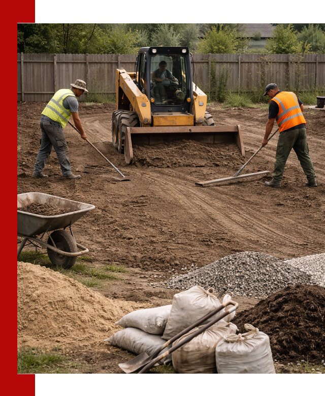 Выравнивание участка под строительство и благоустройство в Верхнем Уфалее