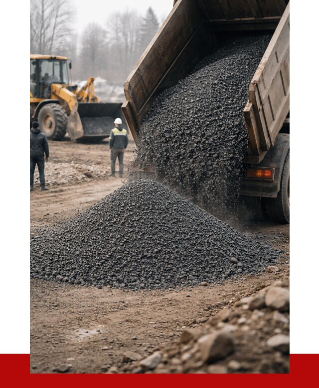 Асфальтовая крошка в Верхнем Уфалее с доставкой от 1842 р. | ПРОНЕРУДВрф
