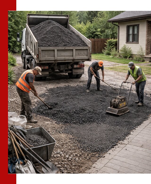 Асфальтовая крошка для двора с доставкой в Верхнем Уфалее